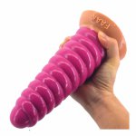 Silicone Huge Anal Plug Animal Conch Dildo Suction Cup Stitching Pink Long Butt Plug Adult Sex Products Women Man Sex Toys