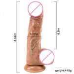 Skin Feeling Realistic Penis Soft Sexy Huge Dildo Female Masturbator Silicone Suction Cup Dildos for Women Big Dick