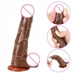 Realistic Dildo Strapon Flexible Penis Silicone Butt Anal Plug M/L G Spot Vagina Stimulator With Suction Cup Female Masturbation