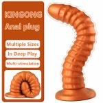 40cm Huge Anal Plug Sex Toys Female Masturbate Men Prostate Massage Big Butt Plug Soft Silicone Deep Anus Dilator For Men Women