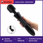 2021 New Powerful Magic Wand With 20 Modes AV Vibrator Body Massager Vibrator Female Sex Toy Adult Sex Products USB Charging Toy