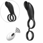 Remote Control Member Ejaculation Delay Sperm Male Vibrator Sex Toys for Couples ,Penis Ring Stimulants for Men