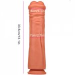 Huge Realistic Dildo Skin Feeling Soft Material Penis With Suction Cup Female Masturbation Sex Toys For Man Adult Sex Shop