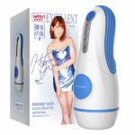 Automatic Suck Vagina Masturbation Cup Artificial Vagina Pussy Penis Pump Blowjob Thrusting Massager Adult Sex Toys For Man