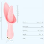 Tongue Lick Vibrator for Women G-Spot Vagina Clitoris Stimulator Female Masturbation Toys Adult Pussy Licking Tool Sex Machine