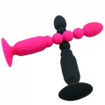 7 Modes Vibrators for Women Vagina Butt Plug Anal Vibrator with Strong Suction Cup Sex Toys for Adults Men Erotic Goods Sex Shop