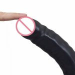 Sex shop Hot Sale Double Dildos Women Gay super long 46.5CM Flexible PVC penis Vagina and Anal Lesbian Double Ended Dong Sex Toy