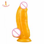 New Big Dildo Huge Penis Colorful Special-Shaped with Strong Suction Stability Anal Plug Men Masturbate Woman Sex Toys Store