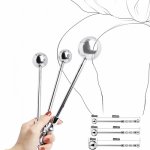 Stainless Steel Anus Dilator Set Anal Plug Handheld Butt Plug Prostate Massage Masturbator Vaginal Plug Adult Game Male Sex Toys