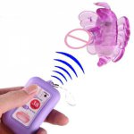 Portable Wearable Female Masturbation Butterfly Dildo Vibrator 38 Frequency Strap On Massager G-Spot Clitoris Stimulator