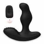 Anal Plug Vibrator Male Prostate Massager G-Spot Stimulator Wireless Remote Butt Plugs Machine Sex Toys For Man