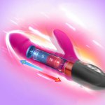 Thrusting Vibrator with Heating Function,Sex Products Electromagnetic Pulse Sex Wand ,Sex Toys for Women Orgasm Pleasure