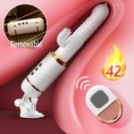 Remote Automatic Multi-Speed Extendable Dildo Sex Machine Sway/Heating/Vibration Female Pussy Masturbation sex toys for women