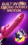 Automatic Thrusting Pulsator Dildo Rabbit Vibrator G Spot Stimulator Female Vagina Clitoris Massager Sex Toys for Woman