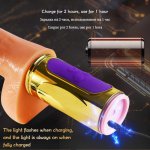 Heating vibrator of artificial penis vibrator for women tpe automatically advances rocking vibration Adult toys vibrator large