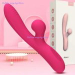 woman Sucking Female Vibrator G-spot Clit Stimulator Finger Vibrator Fast Orgasm Smart Warming Adult Sex Toy