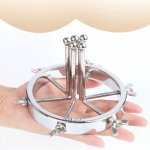 Extreme Anal Vaginal Dilator Vaginal Speculum Mirror Adult Metal Anus Pussy Anal DBSM Toys For Woman Butt Expansion Device Goods