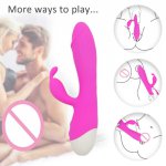 10 vibration g point vibrator rabbit load usb great vibrator dildo massager female masturbator female toys for women