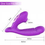 New Dildo Sex Toys For Women Sucking Vibrators Vagina G-Spot Dual Motors Powerful Clitoral stimulation Good for Adults Massager