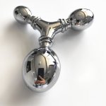 3 Ball Removable Big Anal Plug Expander Anal Huge Metal Butt Plug G Point Massage Masturbation Erotic Anal Sex Toy For Men Women