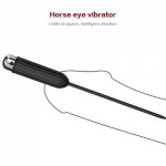 Male Penis Plug Urethral Vibrator 10 Frequency Vibrating Urethra Horseeye Urethral Stimulation Masturbation  Sex Toys for Men