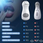 Heating Blowjob Sucking Penis Glans Stimulator Suction Automatic Oral Sex Vibrator Male Masturbator Machine Sex Toy For Men 18