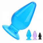 New transparent jelly anal plug big dildo prostate massager sex toys for men and women couples couples tools butt plugs