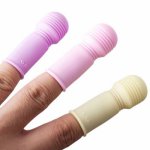 1PC Finger Vibrator Pleasure Woman G Spot Clit Vibrators for Women Electro Adult Sex Toys for Woman Erotic Toys