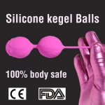 100% Silicone Kegel Balls Smart Love For Vaginal Tight Exercise Machine Vibrators, Ben Wa Balls Of Sex Toys For Women Vagina