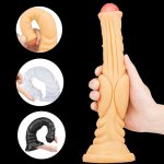 3 Colors Super Long Silicone Penis Butt Anal Plugs Plug Anal Beads G spot Masturbation Sex Toys For Woman Man Gay Sex Products