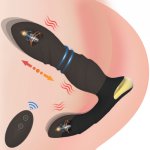 Vibrating Prostate Masturbators Erotic Massager Thrusting Dildo Vibrators For Men Remote Control Anal Vibrator Sex Toys For Men