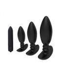 Adult Butt Plug Trainer Kit For Comfortable Long-Term Wear Silicone Anal Plugs Set Training With Flared Base Prostate Massager