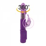 Swivel dual vibrators for woman vagina clitoris vibrator vibrator realistic bunny sex toys for woman adults erotic sex