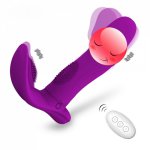 G Spot Clitoris Stimulator Dildo Vibrator Wireless Remote Control Sucking Vibrator for Women Sex Toys Shop for Adults Couples