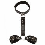 Gay Erotic Accessories Sexy Handcuffs Collar Adult Games Fetish Flirting Bdsm Sex Bondage Rope Slave Sex Toys For Woman Couples