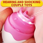 Powerful Vibrator for woman Nipple Sucker Clitoris Stimulation Waterproof G-spot Charge Tongue vibrator Adut Sex Toys for Women