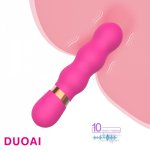 DUOAI  AV Vibrators for Women Clitoris Stimulator Massager Wireless Sex Toy for Adults USB Rechargeable  vibrators for women