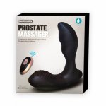 Degree Prostate Massager Rotating Anal Vibrator Silicone Male Butt Plug Anus Vibrating Sex Toy For Men G-Spot Stimulation