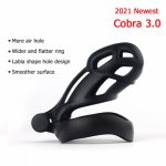 2021 New Male Chastity Device Cobra 3.0 Keuschheitsgurtel Cock Cage Penis Ring Sleeve BDSM Bondage Belt Fetish Sex Toys For Men