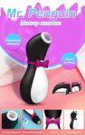 Sex Toy Vibrator Woman Penguin Suck Clit Stimulation G Spot Silicone Vibration Nipple Sucker Erotic Cartoon Adult Sex Toys