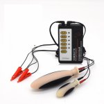 Electric Shock Pulse Anal Plug Electric Stimulate Butt Plug Male Prostate Massage Masturbator Medical Themed Sex Toys