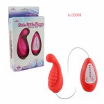 Waterproof 6 Style 3 Color Sex Egg ABS+Silicone Soft 4 Mode Delicate Mini Bud Control Vibrator Sex Toys for Woman