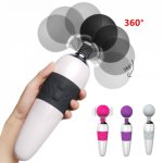 Powerful Vibrating Magic Wand Vibrator For Women Masturbation Sex Toys For Adults Body Massage Clitoris Stimulation  Vibrators