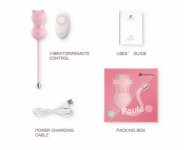 Cat Wireless Remote Control G-spot Vibrator Electric Vagina Kegel Exercise Geisha Ben Wa Balls Sex Egg Toys For Woman TD0237