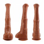 New 5 Colors 15.3inch Horse Dildo Huge Realistic Animal Dildo Adult Sex Toys For Women Suction Anal Dildo Big Gode Horse Dick