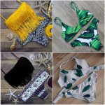 5 Bikini per lot 2017 Sexy Beach Swimwear Women Swimsuit Bathing Suit Brazilian Bikini Set maillot de bain Biquini