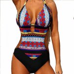 Sexy Bikinis Women Bohemia Swimwear Summer Brazilian Bikini Set Bohemia High Waist Swimwear Women Swimsuit Beach Bathing Suit