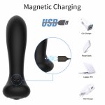 New Rolling & Vibrating Male Prostate Massage Remote Control Anal Plug & Butt Plugs for Man G-Spot Stimulate Gay Anal Sex Toys