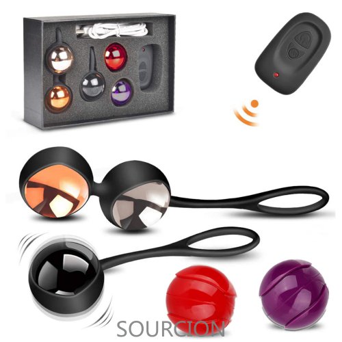 Swt Vaginal Ball Wireless Remote Vibrator Egg Silicone Kegel Ball Ben Wa Ball Sex Toys For Women