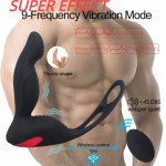 SWT Male Vibrator Prostate Massager Stimulator Masturbator Strap-on Sex Toys for A Couple Men Gay Adults Sexshop   Anal Plug